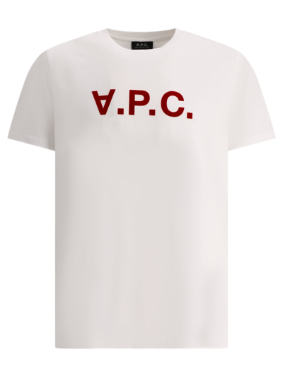 Apc Vpc Color H T-shirt In White