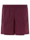 ALEXANDER MCQUEEN ALEXANDER MC QUEEN SKULL DOTS SWIM SHORTS