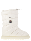 Moncler Gaia Pocket Quilted Down Snow Boots In White