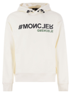 MONCLER MONCLER GRENOBLE LOGO PRINTED HOODIE