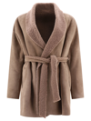 Salvatore Santoro Shearling-trimmed Suede Coat