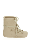Moon Boot Low Rubber Rain Boots In White