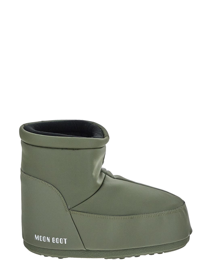 Moon Boot Icon Low Nolace Rubber In Green