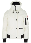 CANADA GOOSE CHILLIWACK HOODED ARCTIC-TECH JACKET, WHITE, JACKET, COAT