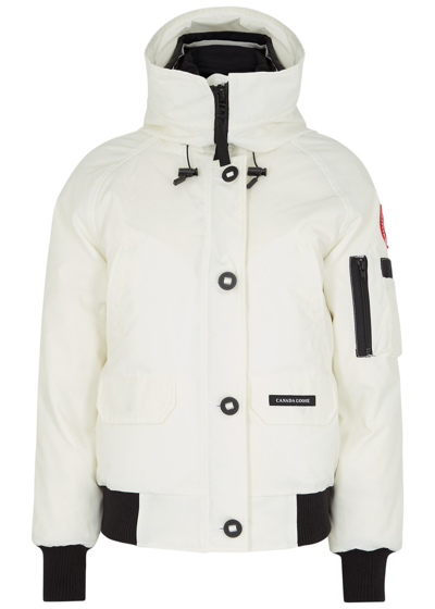 Canada Goose Chilliwack Hooded Arctic-tech Jacket, White, Jacket, Coat