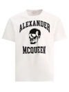 Alexander Mcqueen Alexander Mc Queen Skull T Shirt In White