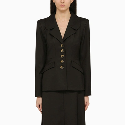 By Malene Birger Adrienna Tailored Blazer Jacket In Black