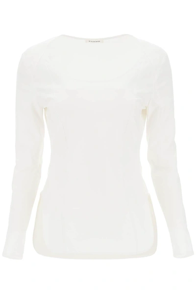 By Malene Birger Leiya Poplin Blouse In White