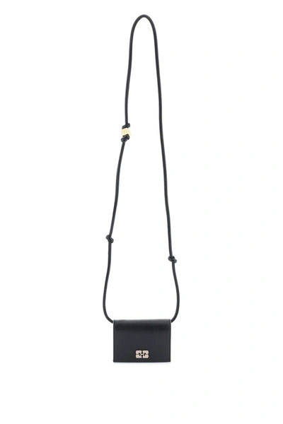 Ganni Bou Crossbody Bag In Black