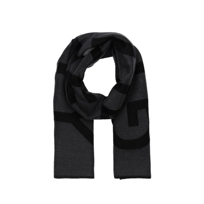 GIVENCHY GIVENCHY WOOL LOGO SCARF