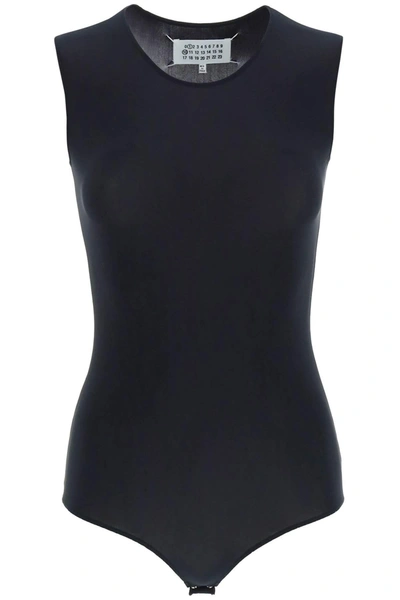 MAISON MARGIELA MAISON MARGIELA SECOND SKIN SLEEVELESS LYCRA BODYSUIT