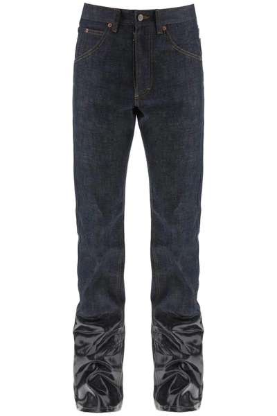 Maison Margiela Straight Cut Jeans In Blue