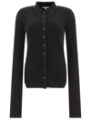 Nensi Dojaka Straight-point Collar Pleated Top