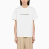 Stella Mccartney Stella Iconics Logo Relaxed Fit T-shirt In White