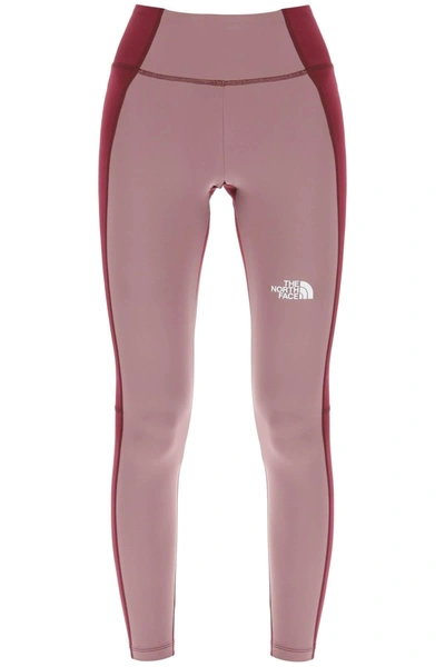 The North Face Sporty Leggings In Purple