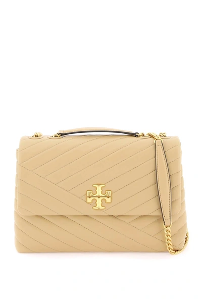 Tory Burch Large 'kira' Shoulder Bag In Beige