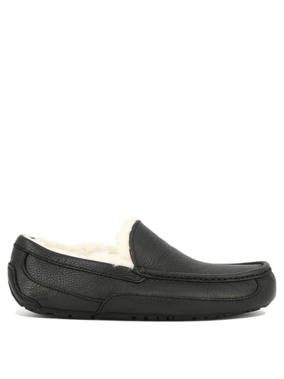 Ugg Ascot Slippers In Black