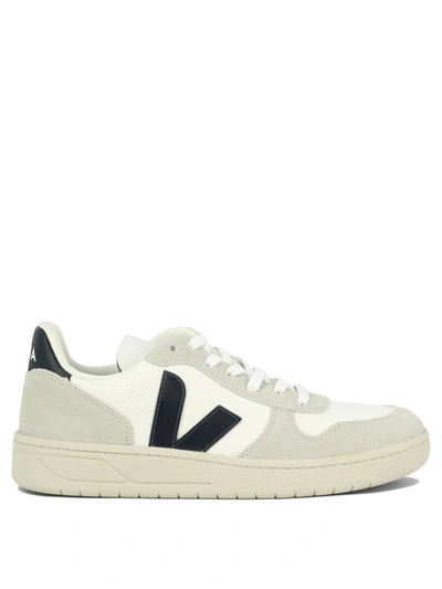 Veja V-10 B-mesh Trainers In Light Beige