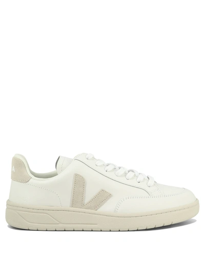 Veja V-12 Leather Sneakers Xd0203484m In White