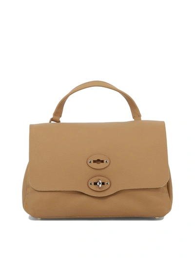 Zanellato "postina Pura Luxethic S" Handbag In Brown