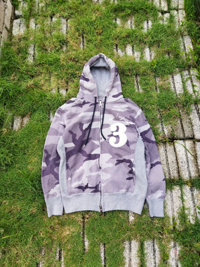 Pre-owned Camo X Number N Ine 1piu1uguale3 Number Nine Camo Hoodie