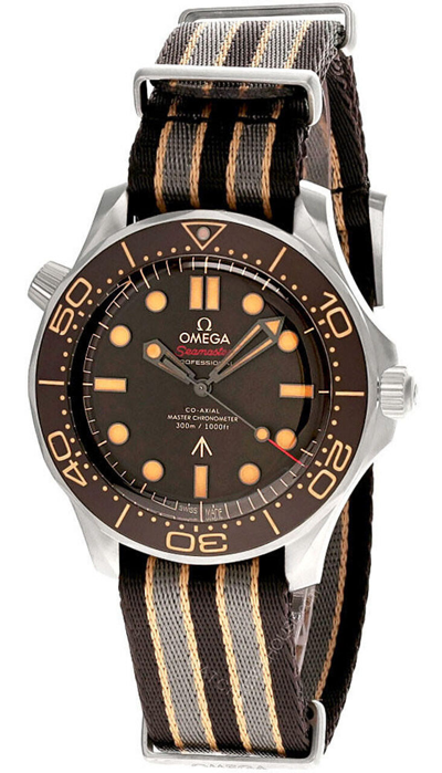 Pre-owned Omega Seamaster James Bond 007 Edition Titanium Men's Watch 210.92.42.20.01.001