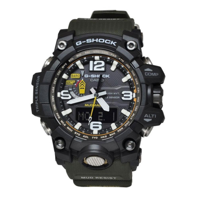 Pre-owned Casio G-shock Gwg-1000-1a3dr Mudmaster Men's Watch