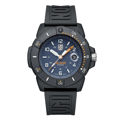 Pre-owned Luminox Navy Seal Foundation Series - 3602.nsf Black Rubber Strap Men Watch