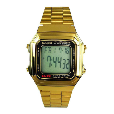 Pre-owned Casio General A178wga-1adf Unisex's Watch