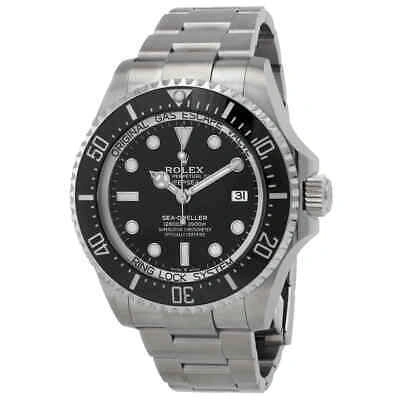 Pre-owned Rolex Deep Sea Automatic Black Dial Men's Watch 136660bkso