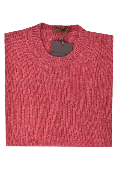 Pre-owned Stile Latino $895  Vincenzo Attolini Cashmere Sweater Eu 46 Us 36 S Coral Red