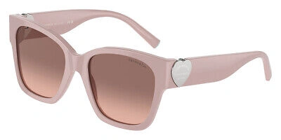 Pre-owned Tiffany & Co Tiffany Tf4216 Sunglasses Dusty Pink / Pink Gradient Dark Brown