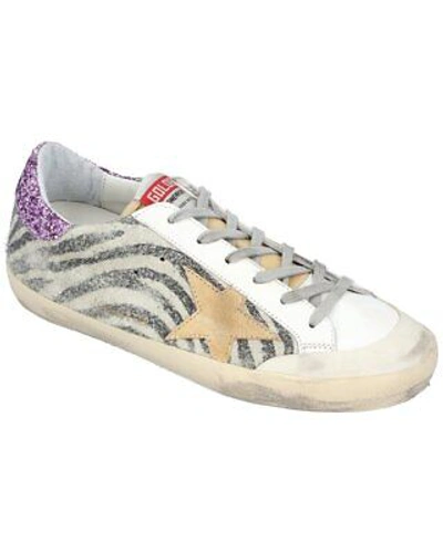 Pre-owned Golden Goose Superstar Penstar Leather Sneaker Women's White 36