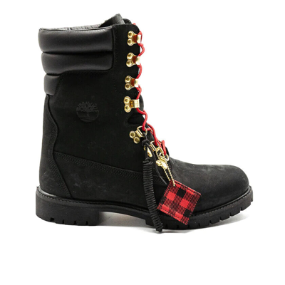 Pre-owned Timberland Waterproof Super Boot 40 Below Tb0a2gdk-001 Superboot Free Ship?? In Black