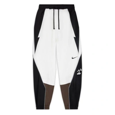 Pre-owned Nike [cu0468-100] Mens  X Acronym Woven Pants Brand In White