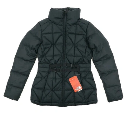 Pre-owned The North Face Women's Belted Mera Peak Jacket In Black Size S 1053