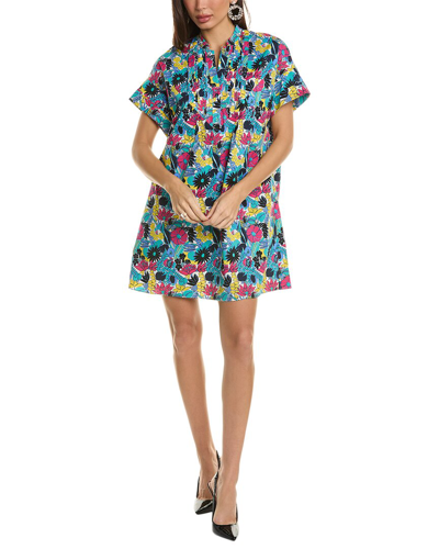 Diane Von Furstenberg Fiona Mini Dress In Multi