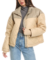 WEWOREWHAT WEWOREWHAT COLORBLOCK QUILTED PUFFER JACKET