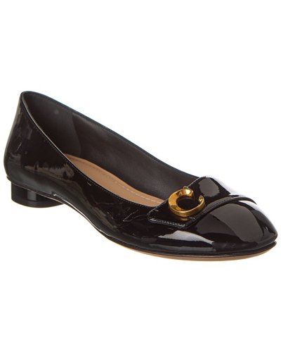 Dior C'est  Patent Flat In Black