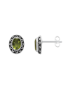 Samuel B. Oval Cut Stone Stud Earrings