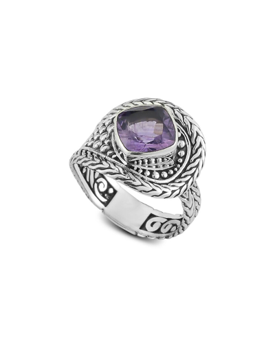 SAMUEL B. SAMUEL B. SILVER 2.00 CT. TW. AMETHYST RING
