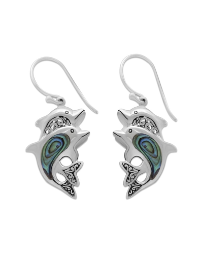 Samuel B. Silver Dolphin Earrings