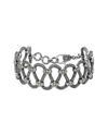 Samuel B. Tulang Naga Two-tone Woven Chain Bracelet In Metallic