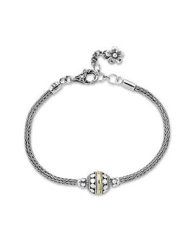 Samuel B. 18k & Silver Bali Bracelet