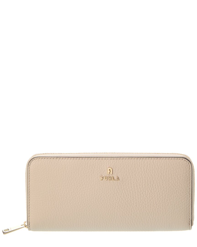 Furla Camelia Xl Zip Around Leather Wallet