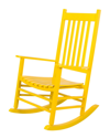Shine Co. Shine Company Vermont Porch Rocker In Lemon