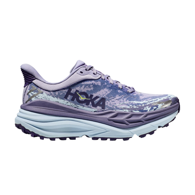 Pre-owned Hoka One One Wmns Stinson 7 'cosmic Sky Meteor' In Purple