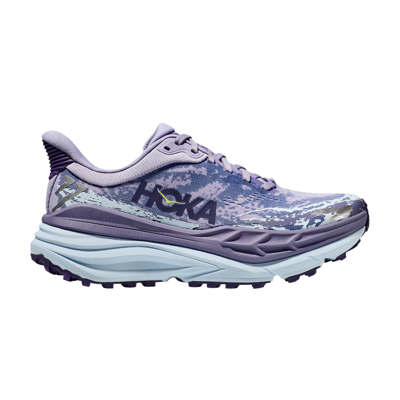 Pre-owned Hoka Wmns Stinson 7 'cosmic Sky Meteor' In Purple