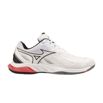 Pre-owned Mizuno Wave Fang 2 'white Fiery Coral'