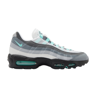 Pre-owned Nike Air Max 95 'hyper Turquoise' In White